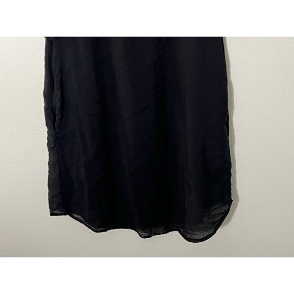 Cut Loose Black Dress Size Small Lagenlook Pockets - Picture 3 of 15